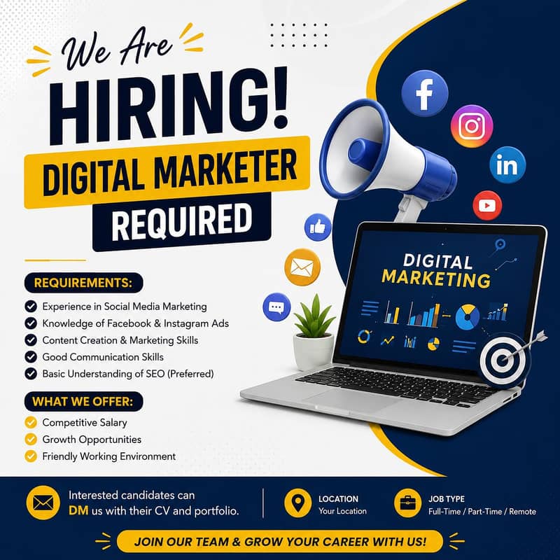 Digital marketer Required 0