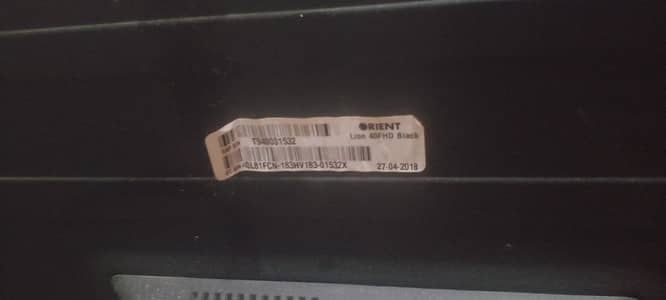 Orient LCD 43 inch addition 10 by 10 my  Whatsapp number 032o6758188