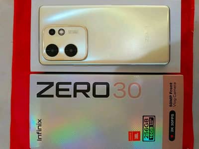 Infinix Zero 30 16Gb Ram 256 GB memory PTA approved. 0324=8193=502