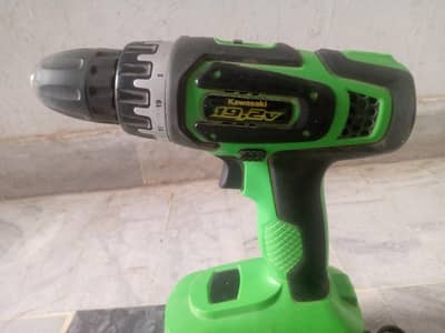 Kawasaki 19.2V Cordless Drill Driver with Battery & Charger