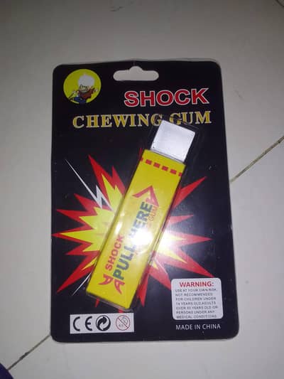 electric shock gum