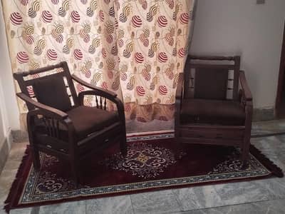 sofa with table