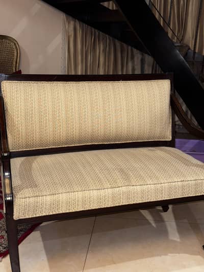 5 seater sofa plus armchair (upholstery needed)