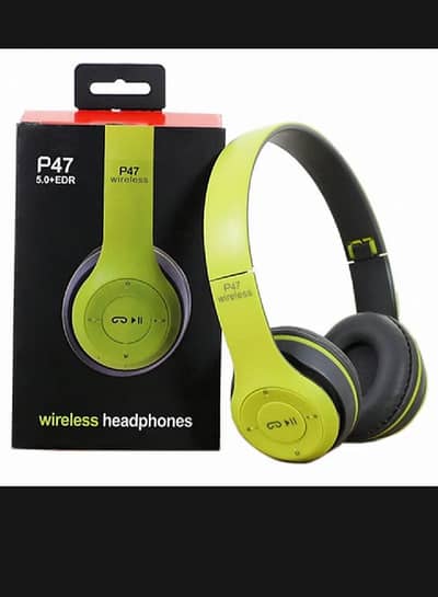 P49 headphone. home delivery WhatsApp number 03227597646
