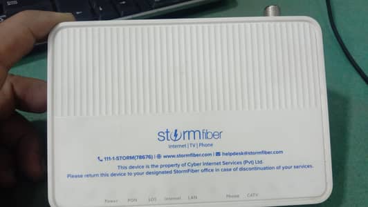 Storm Fiber GPONE ONU
