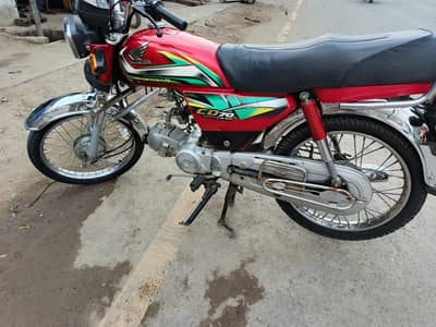 Honda cd70 2022 Red