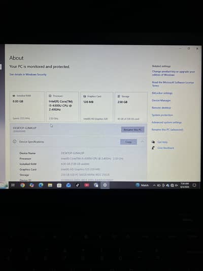 Thinkpad laptop