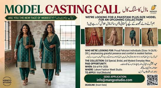 Female models plus size lawn for photoshoot