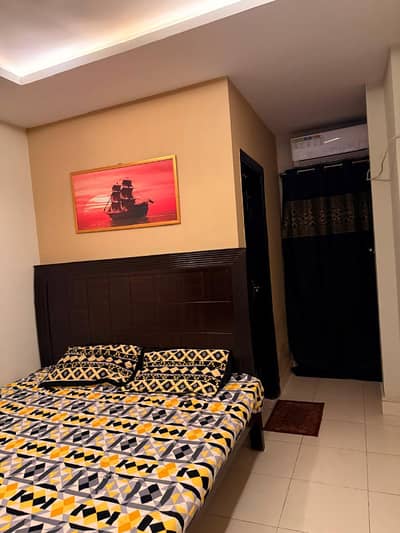 Per day one bedroom available for rent in e11 Islamabad