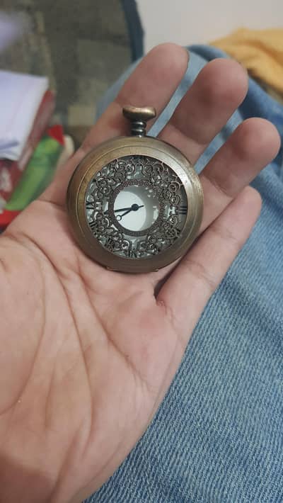 Vintage Style Pocket Watch | RENEES Quartz (Antique Look)