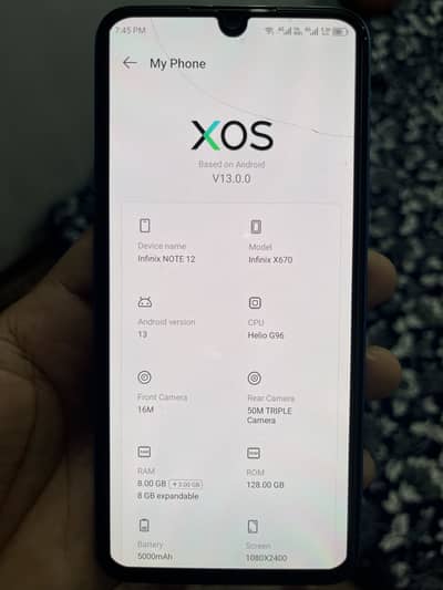 Infinix Note 12