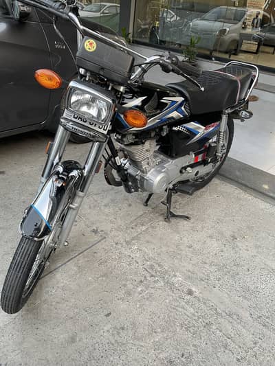 Honda cg 125 black 2025 model