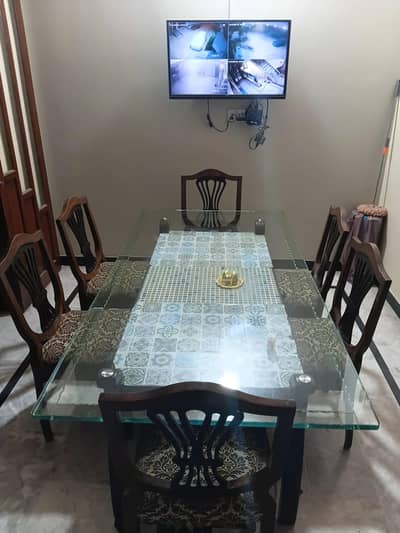 6 chairs ciniot wood dining tables