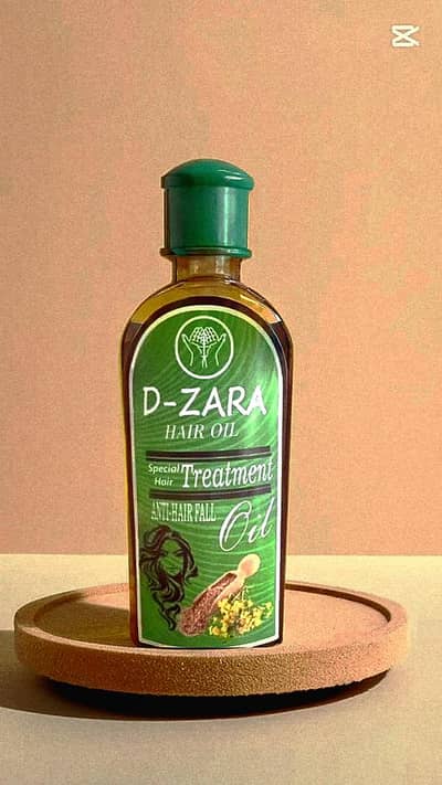 D zara hair oil