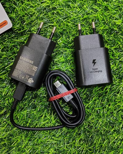 Samsung A56 25w charger with cable  original for sale