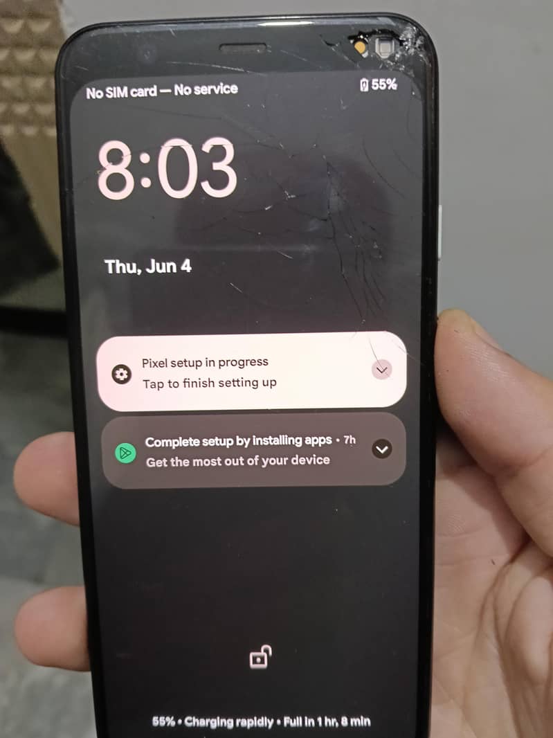 Google Pixel 4 read caption 2