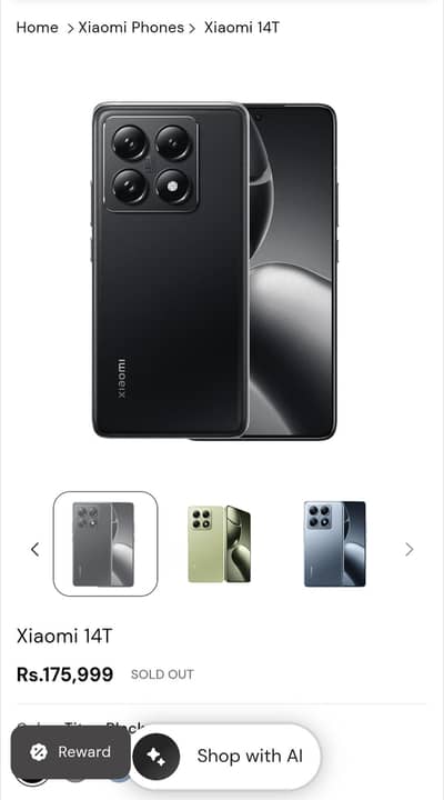 Xiaomi 14T 12/512 Within Warrenty with original box and charger