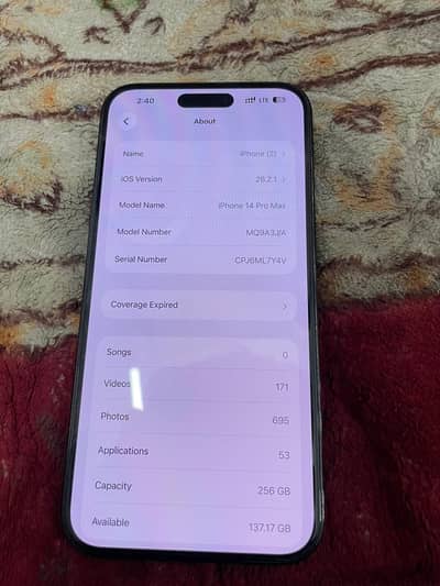 Apple iPhone 14 Pro Max
