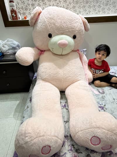 Teddy Bear ( A Giant size Teddy in Pink ) Great fun for Kids