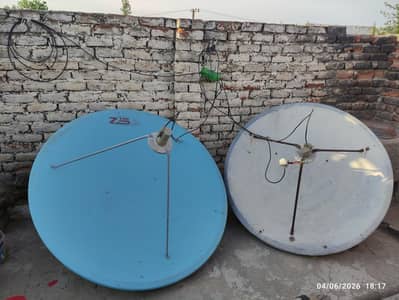 Dish All set available LCD 24 inch 2 adat 5 fit dish