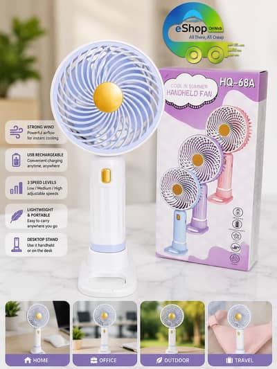 Fan Rechargeable For Kids Portable Mini fan