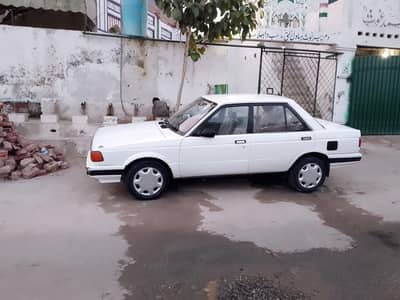 Nissan Sunny 1987 model room total original no accident return file
