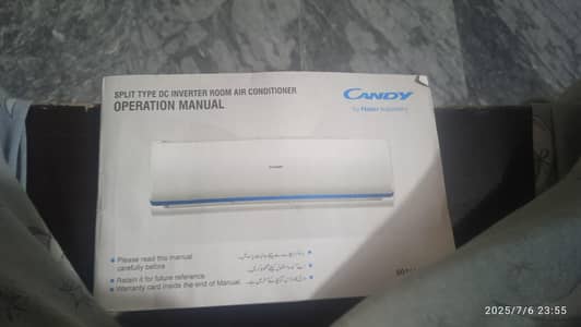 Haier Candy 1 Ton Split AC | First Owner | Excellent Condition