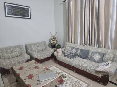 "Elegant 5-Seater Sofa Set  Freshly Upholstered Classic Design