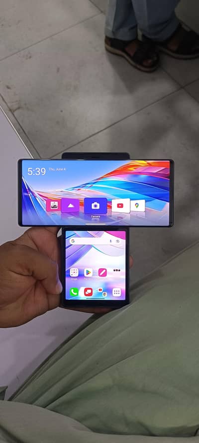 LG Wing 5G 256 SIM tim available hy All okay good luck camera