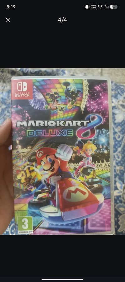 super Mario kart8deluxe,Monopoly,the Escapists 2,instant sports tennis