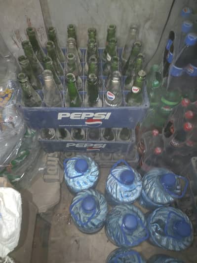 Pepsi bottles
