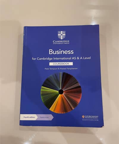Cambridge International AS & A Level Business Coursebook 4th Edition