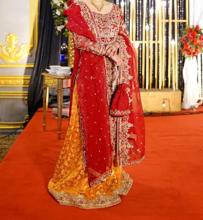 Customized bridal dress