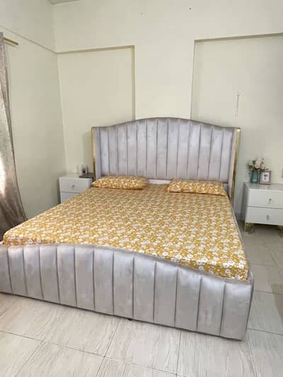 Complete Velvet Bed Set for Sell