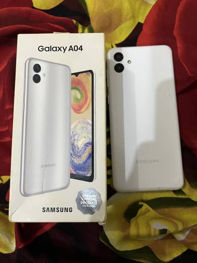 samsung a04 with box