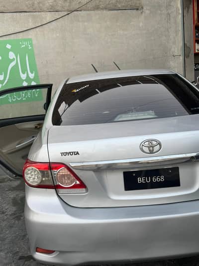Toyota Corolla GLI 2012