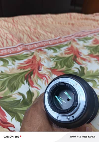 Nikon lens 85mm 1.8 G Mount with ftz adopter with boxes