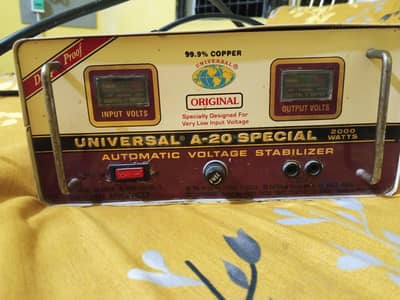 Universal A-20 Special Automatic Voltage Stabilizer 2000W