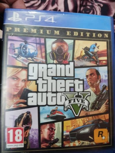 PS4 pro GTA5  premium edition