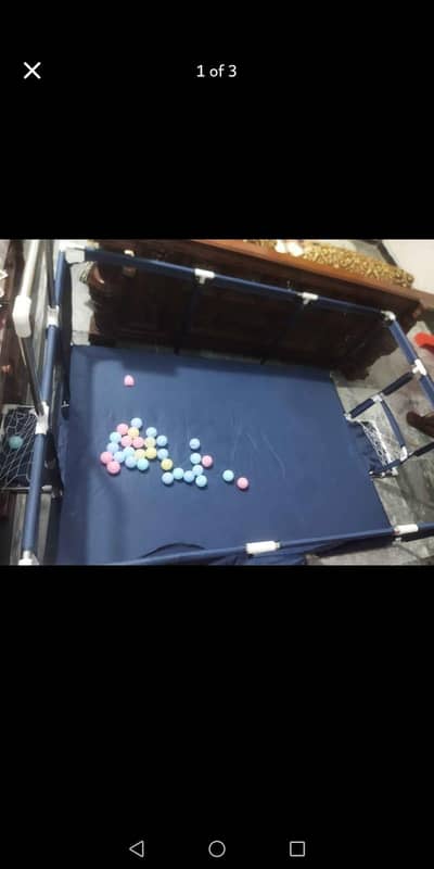 playing tent area
