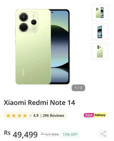 redmi note 14 only one month use under warranty