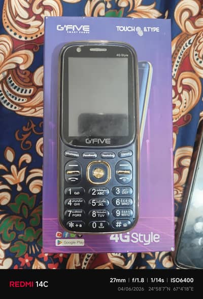 G'Five 4G style touch & Type