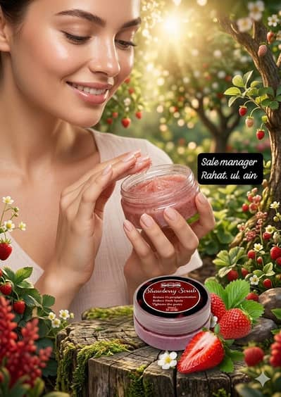 Fresh strawberry formula smooth and refreshing skin care by ScS
