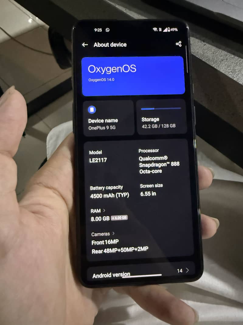 OnePlus 9 PTA 1