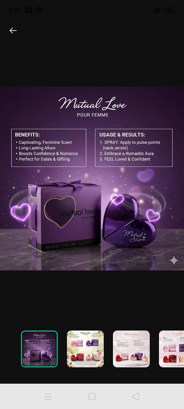 love eau de 0