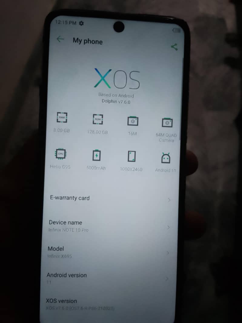 infinity Note 10 pro 1
