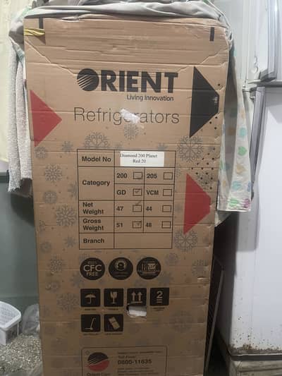 Orient Refrigerator