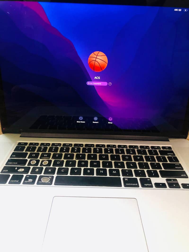 Macbook pro 2015 1