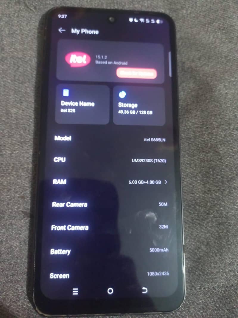 Itel S25 7