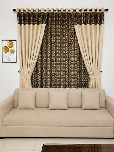 Premium 3 Piece Curtain Set